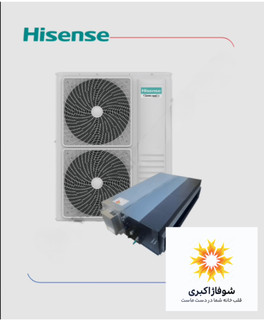 داکت اسپیلت اینورتر هایسنس 18000t3 مدل hid18f4 زرین نما کاسپین
